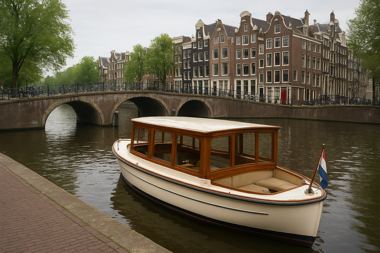 Foto bij Een salonboot huren in Amsterdam voor een intieme familiebijeenkomst